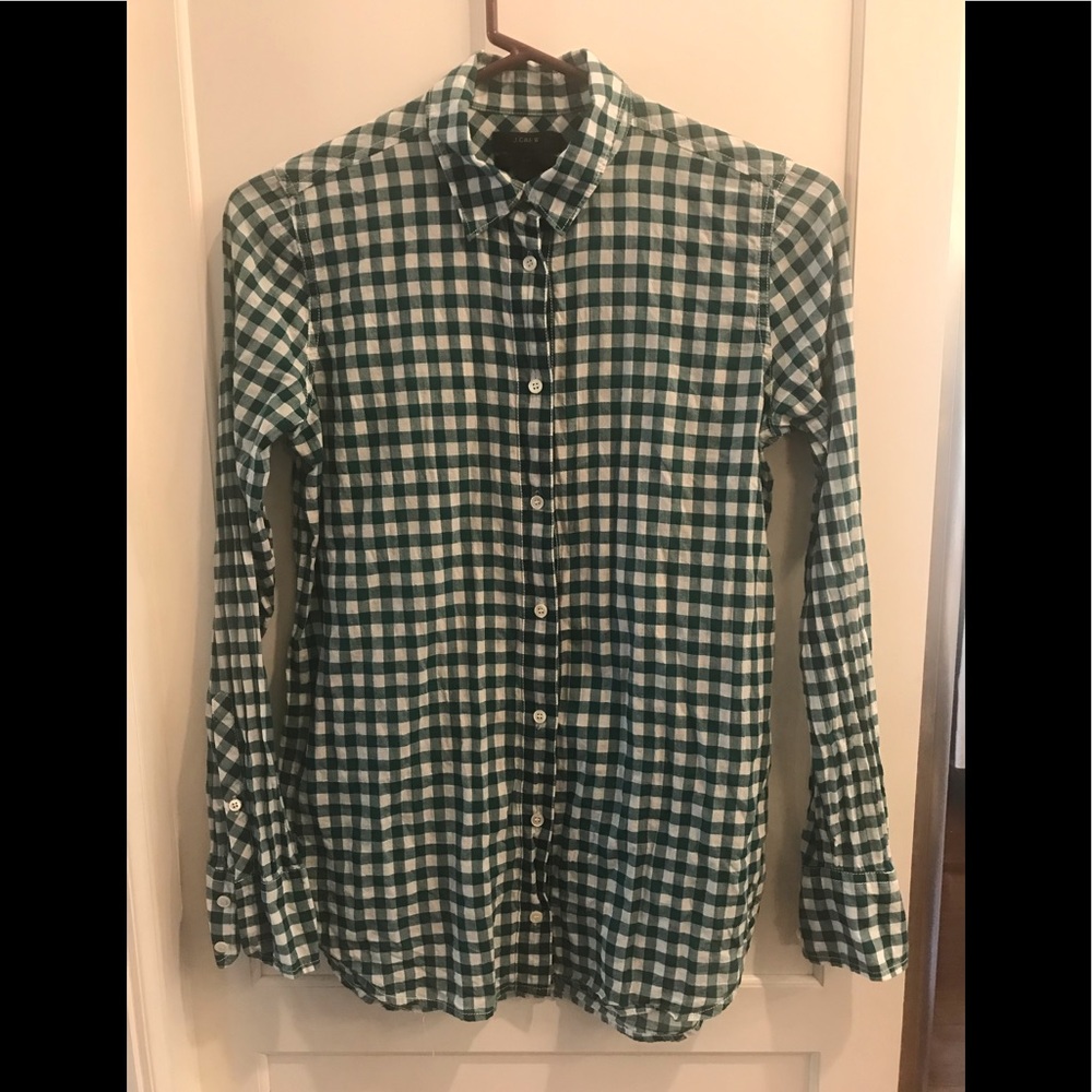 J Crew “boy” shirt